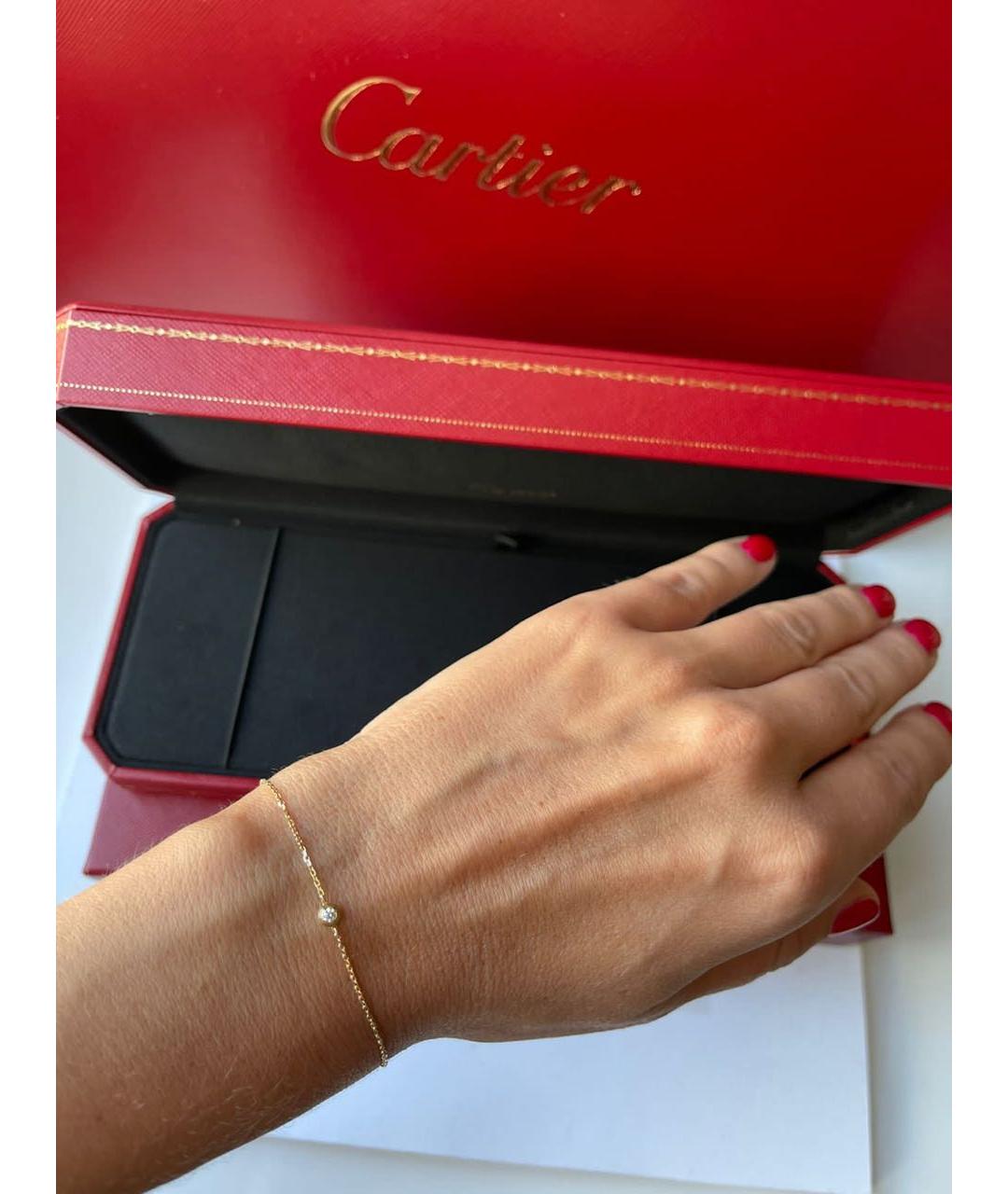 CARTIER Розовый браслет из розового золота, фото 2