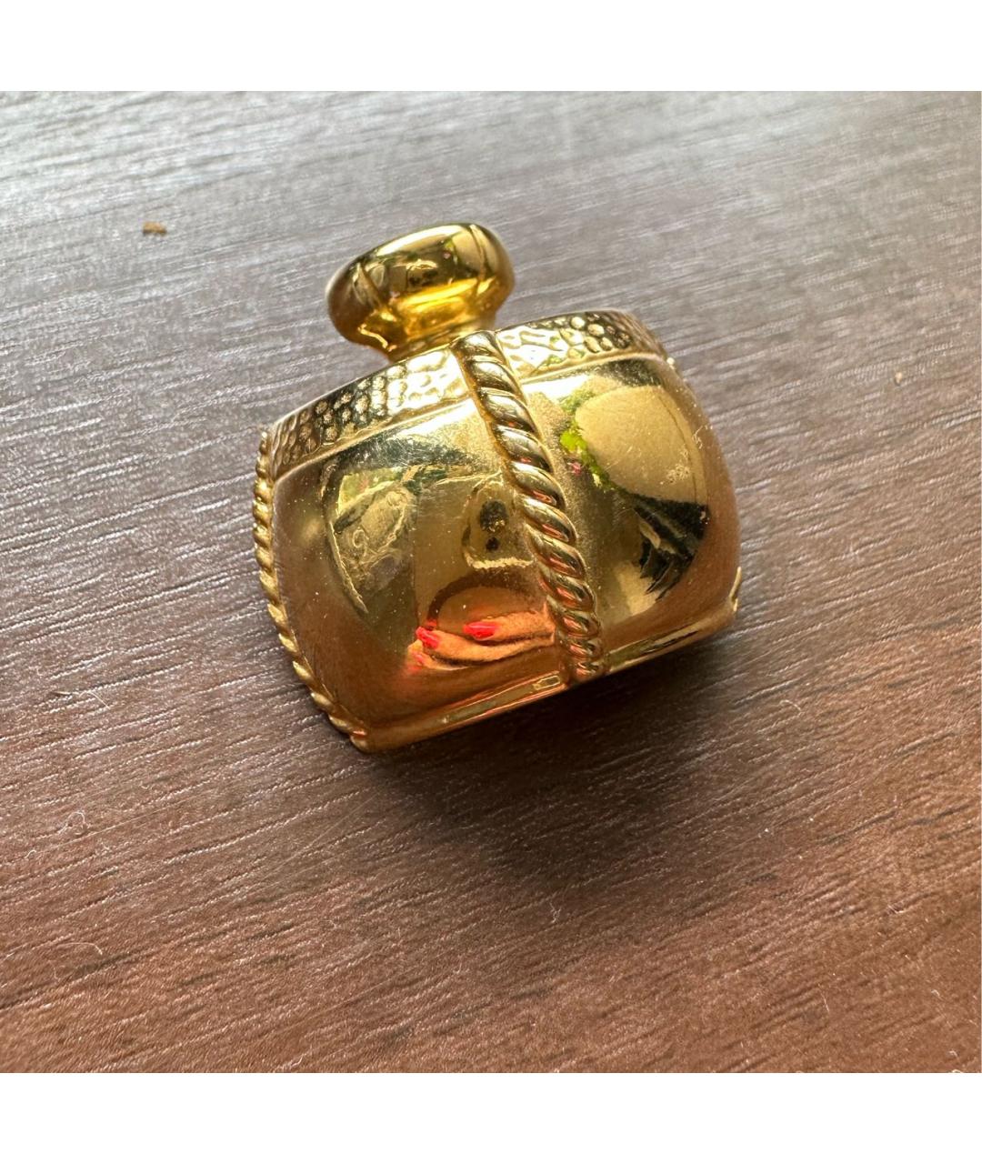 YVES SAINT LAURENT VINTAGE Золотая металлическая булавка / брошь, фото 5