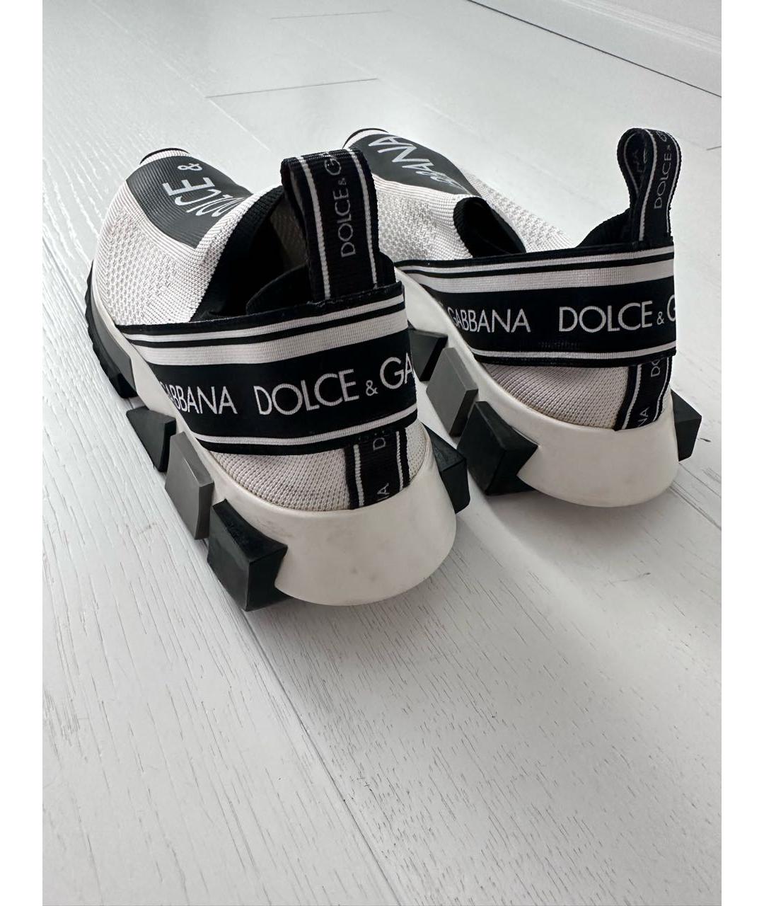 DOLCE&GABBANA Текстильные кроссовки, фото 6