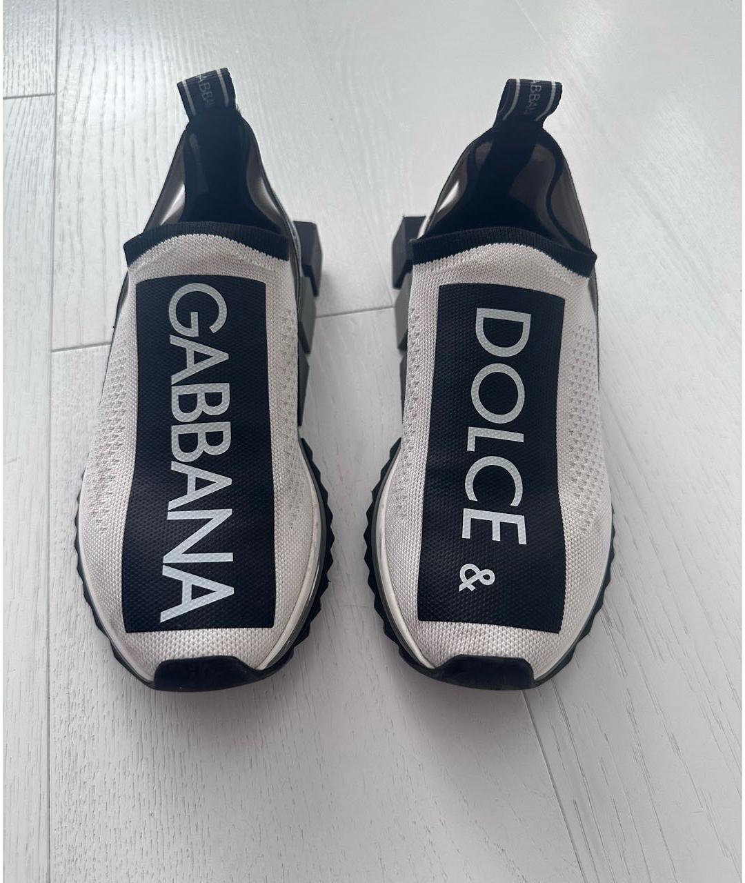 DOLCE&GABBANA Текстильные кроссовки, фото 2