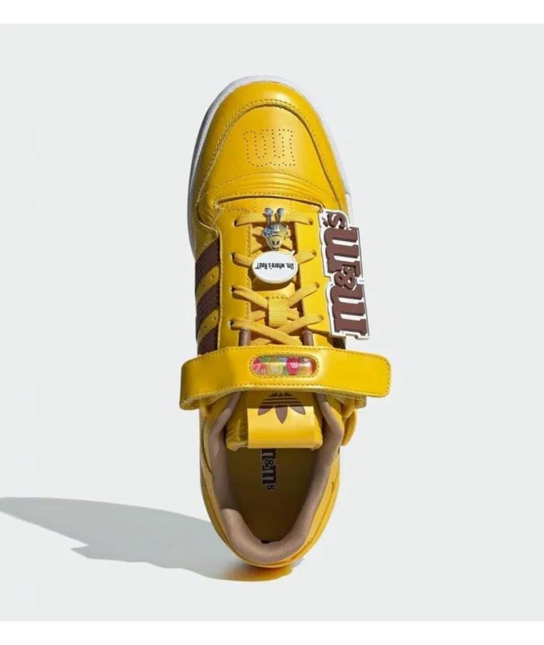 ADIDAS Желтые кроссовки, фото 5