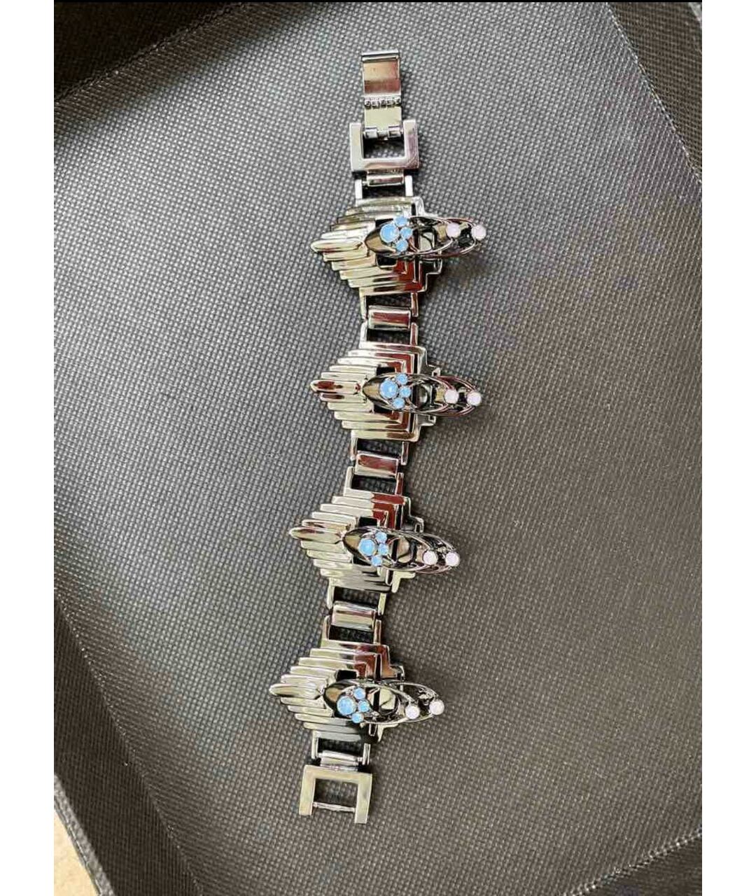 MAWI Серебрянный металлический браслет, фото 4