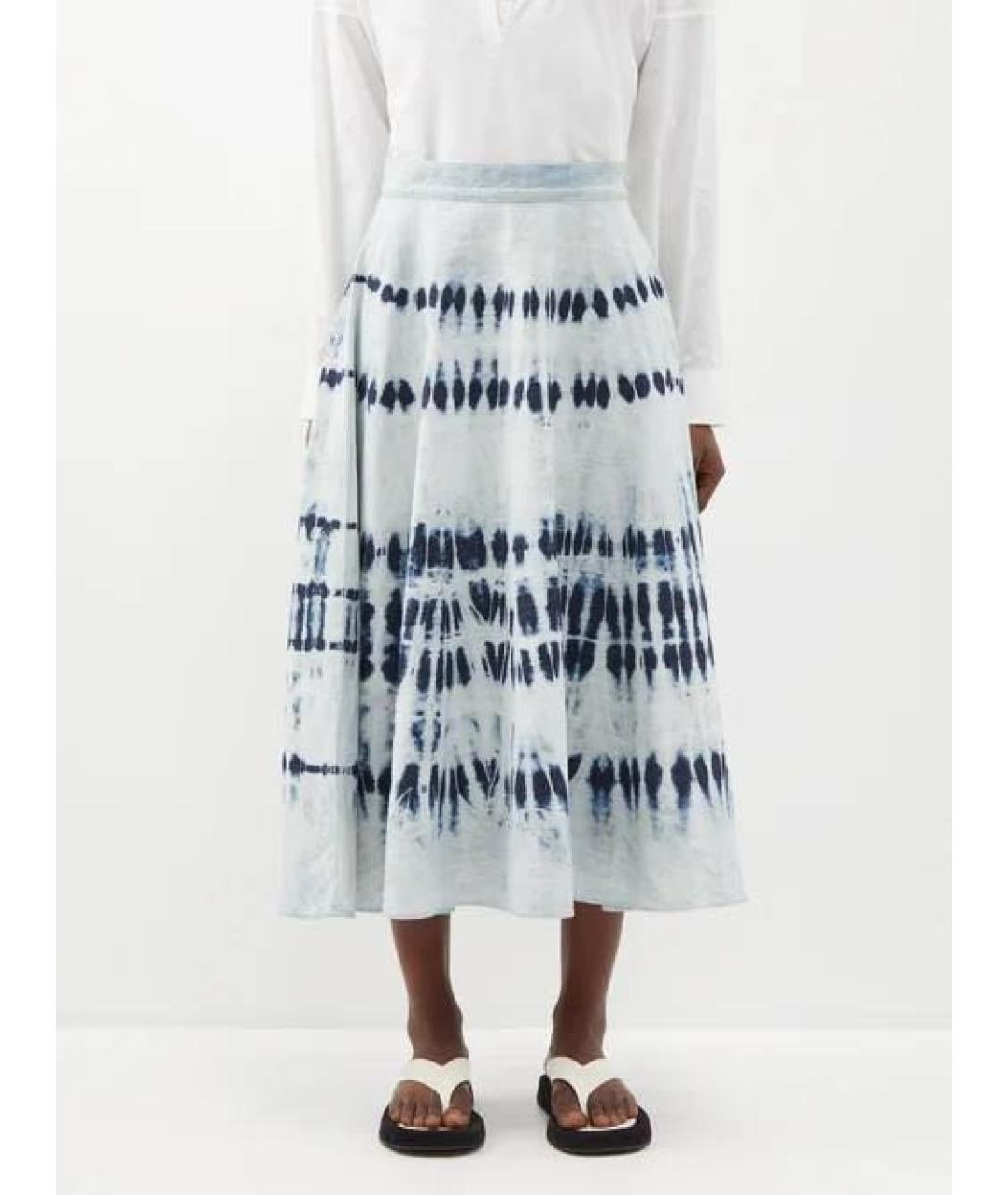 WEEKEND MAX MARA Белая юбка миди, фото 7