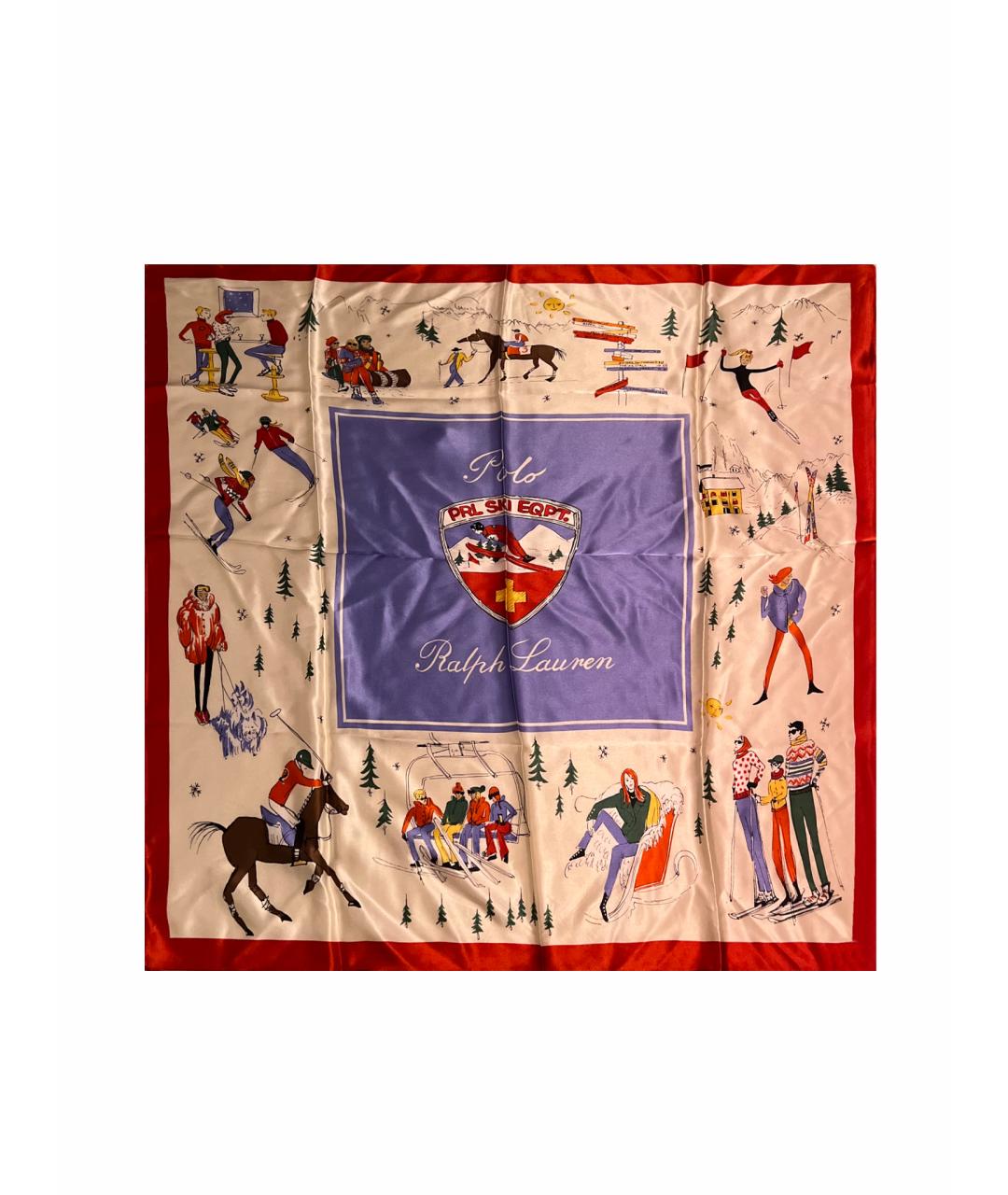 POLO RALPH LAUREN Шелковый платок, фото 1