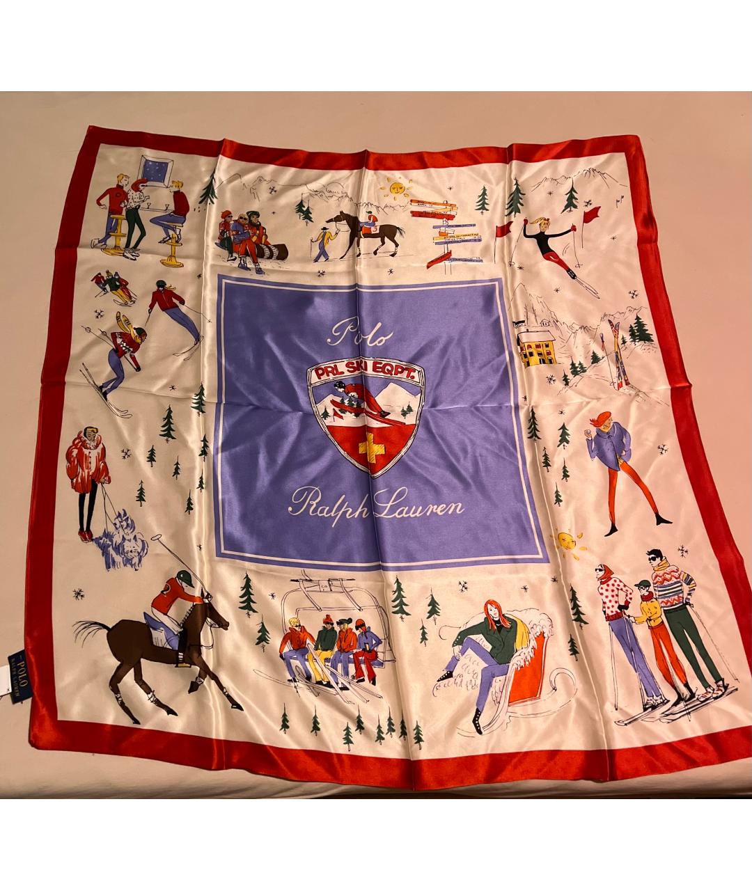 POLO RALPH LAUREN Шелковый платок, фото 4