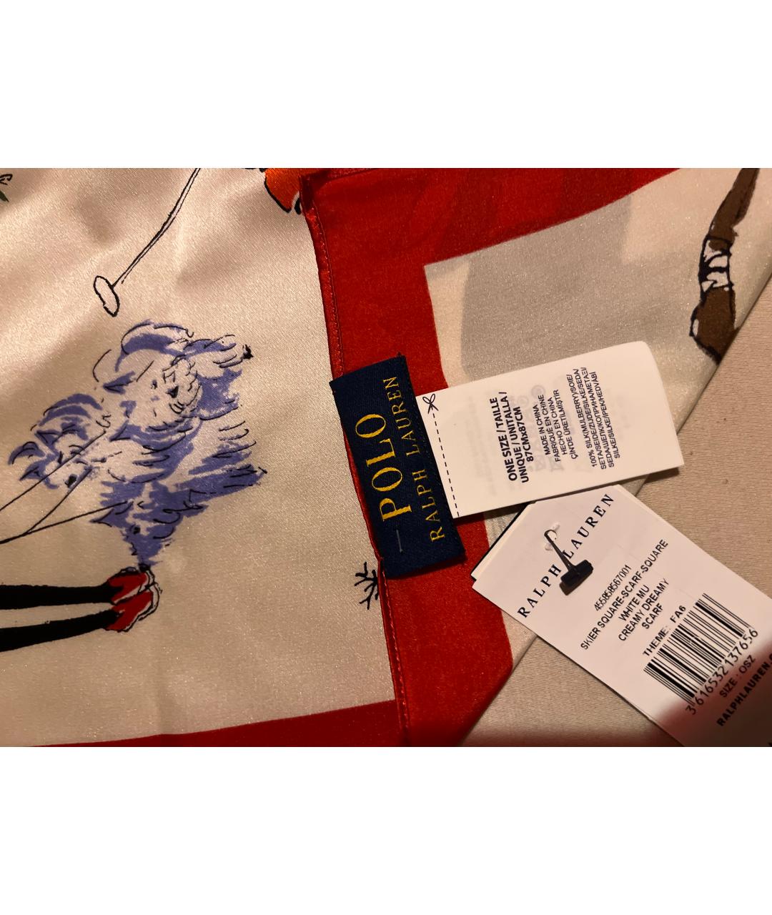 POLO RALPH LAUREN Шелковый платок, фото 2