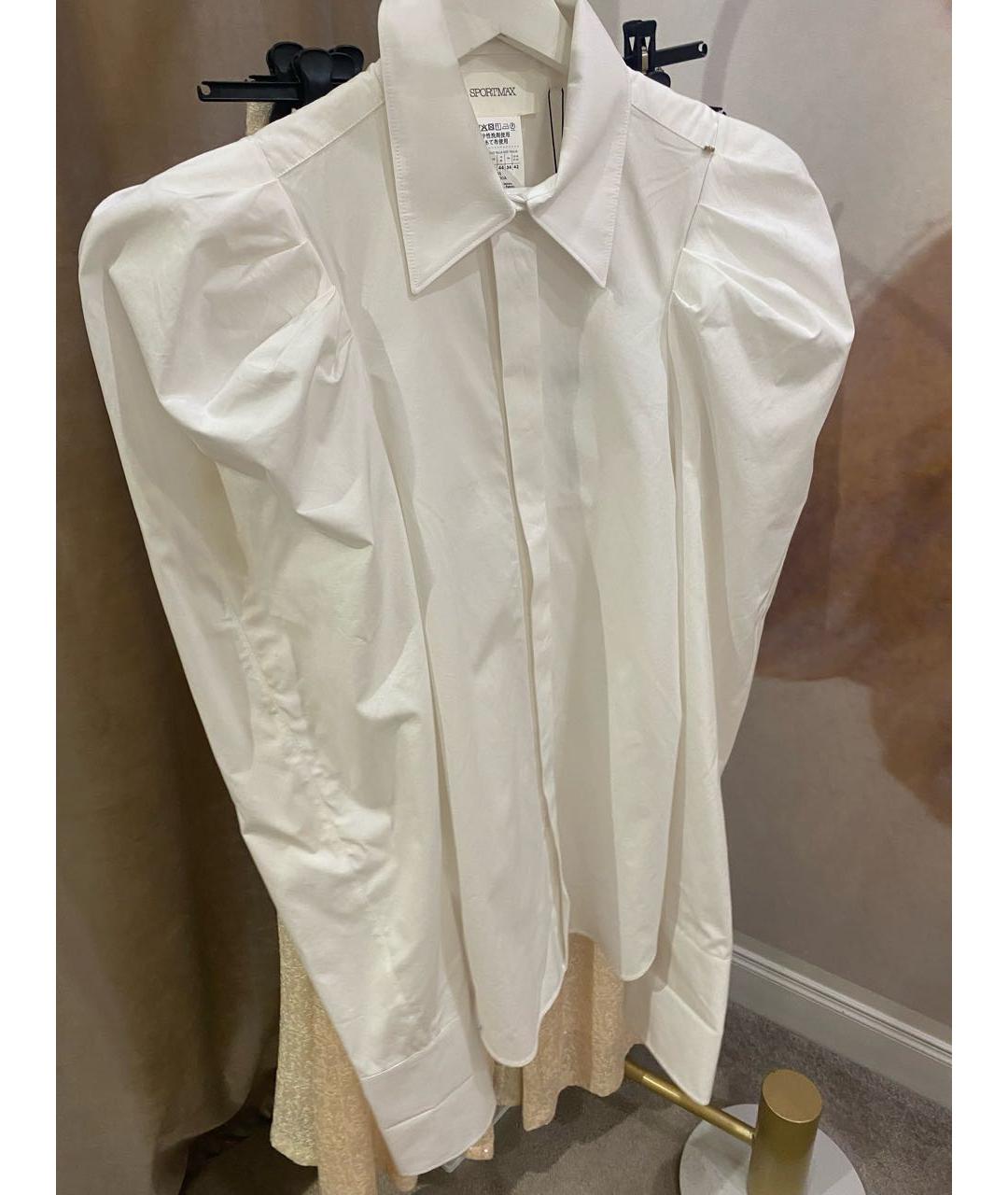 SPORTMAX Белая рубашка, фото 6