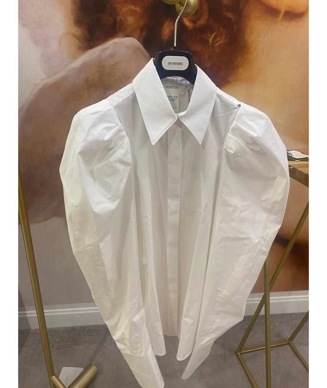 SPORTMAX Белая рубашка, фото 8
