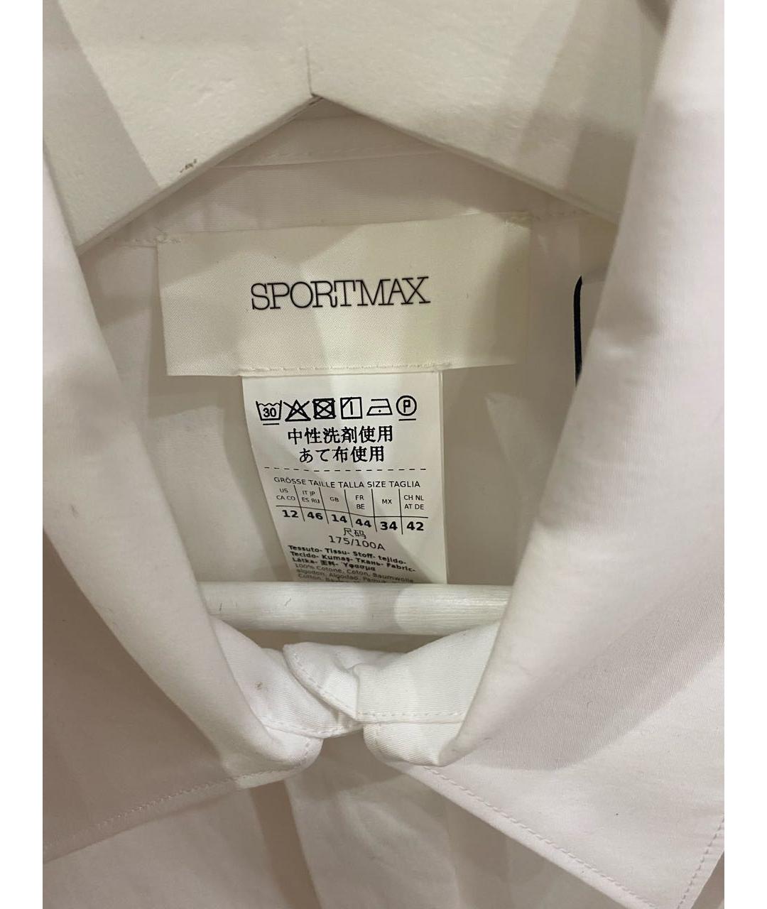SPORTMAX Белая рубашка, фото 7