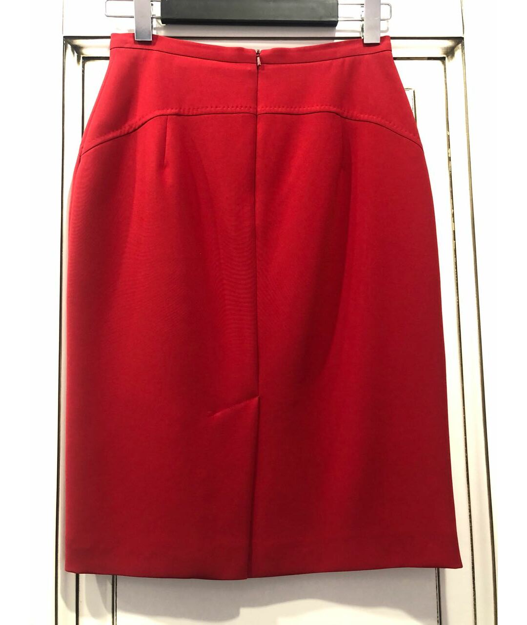 MAX MARA Красная юбка миди, фото 2