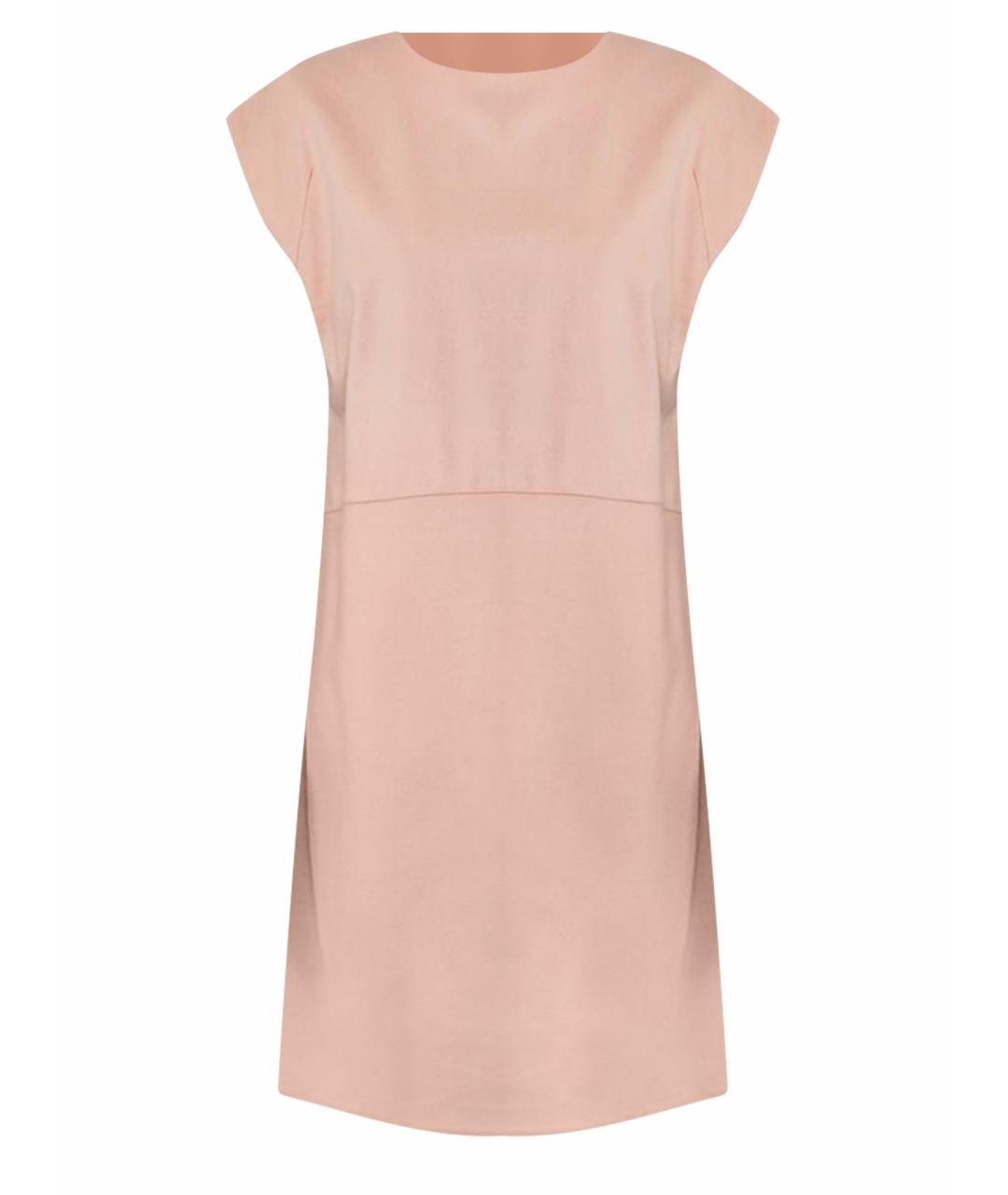 ERMANNO SCERVINO Бежевое шерстяное повседневное платье, фото 1