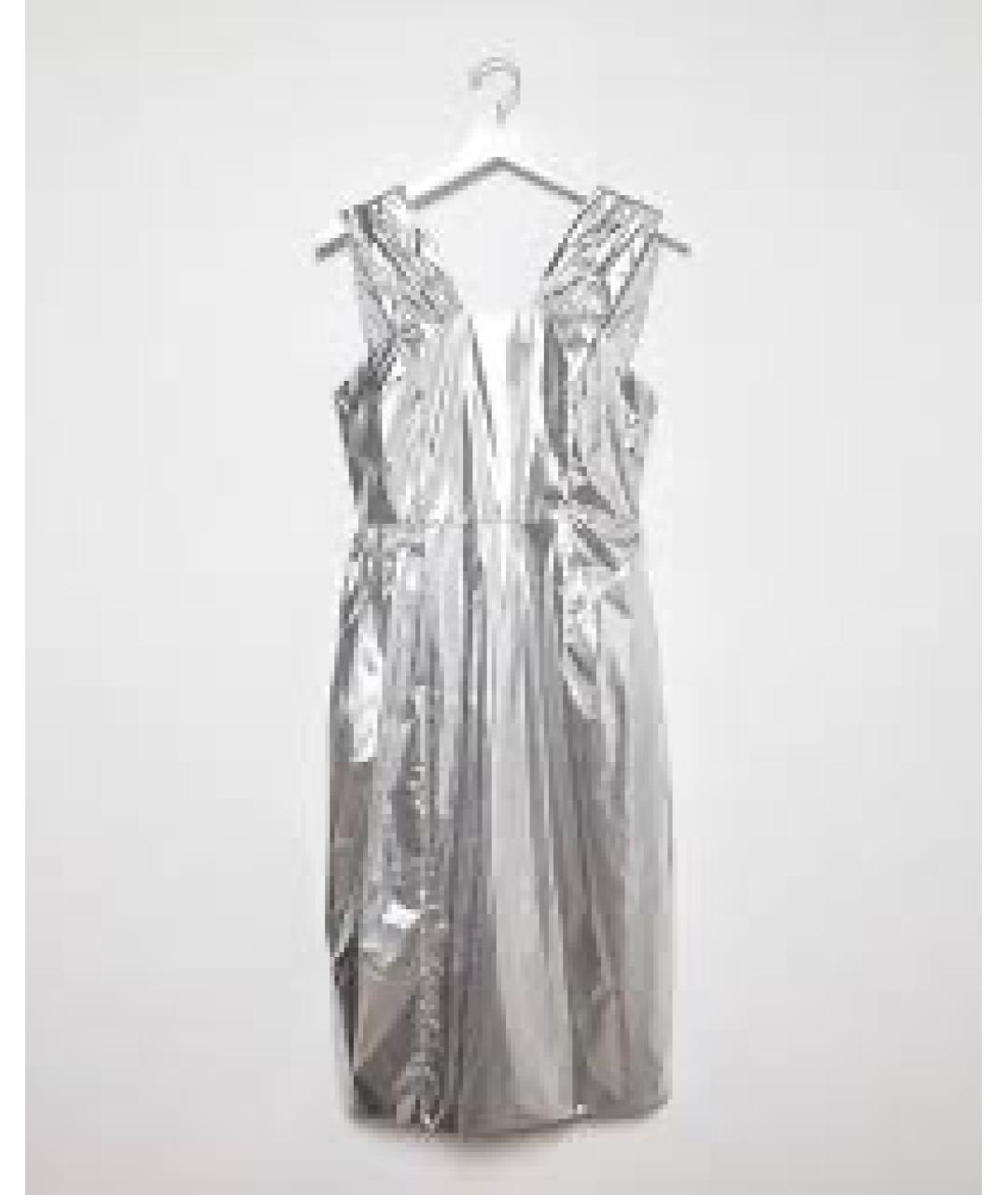 SIMONE ROCHA Серебряное вечернее платье, фото 2