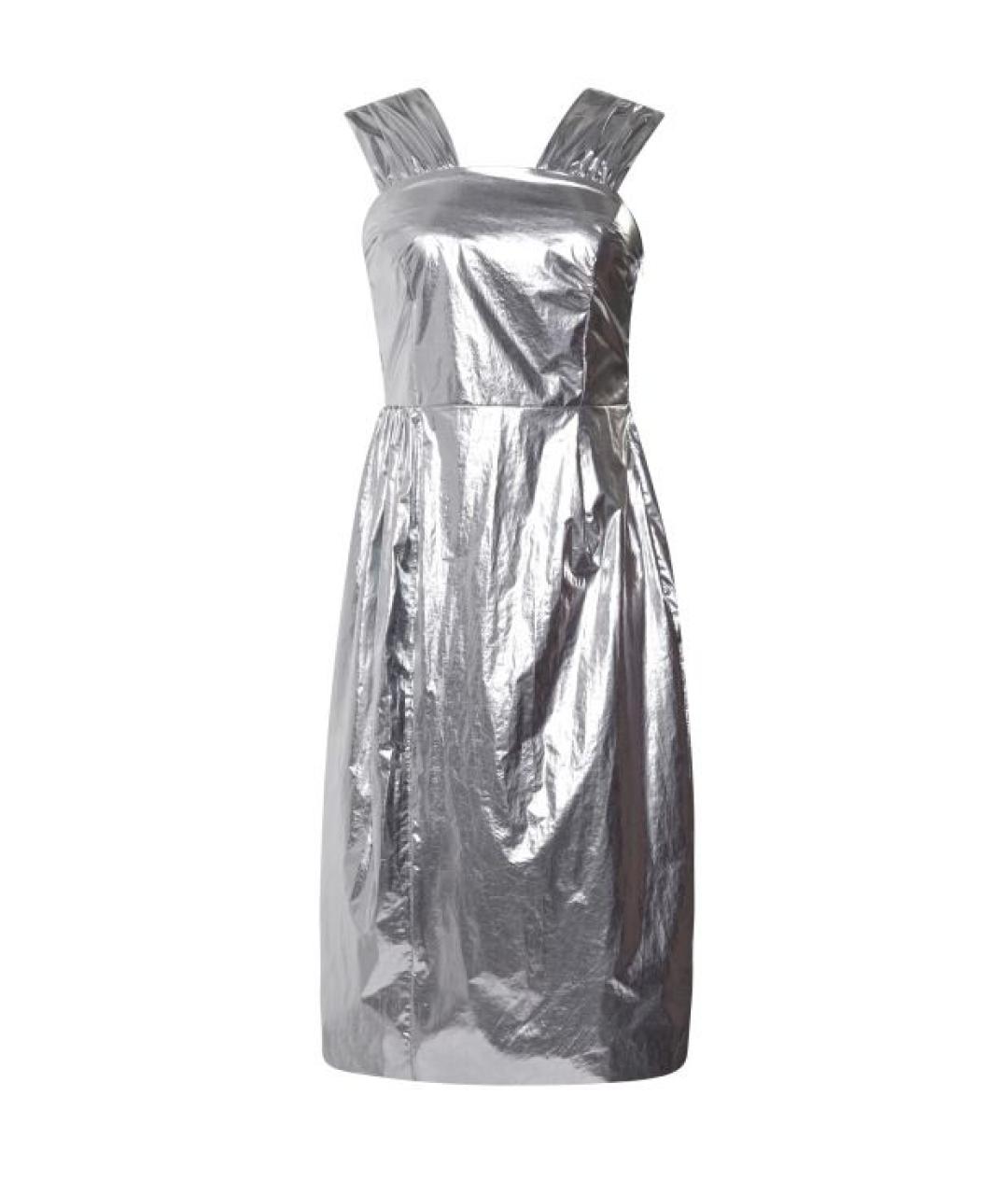 SIMONE ROCHA Серебряное вечернее платье, фото 1