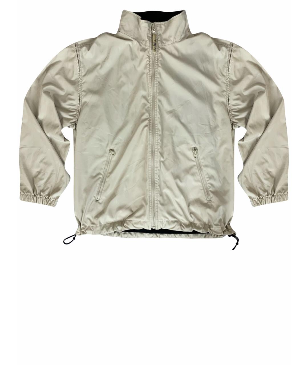TOMMY HILFIGER Бежевая полиэстеровая куртка, фото 1
