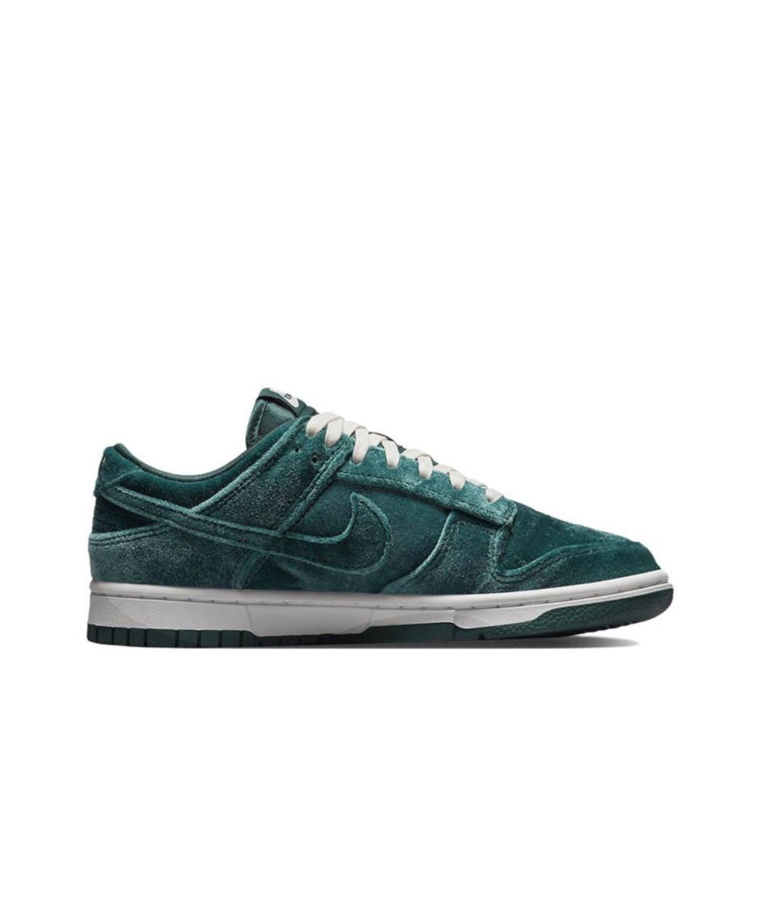 NIKE Зеленые бархатные кеды, фото 5
