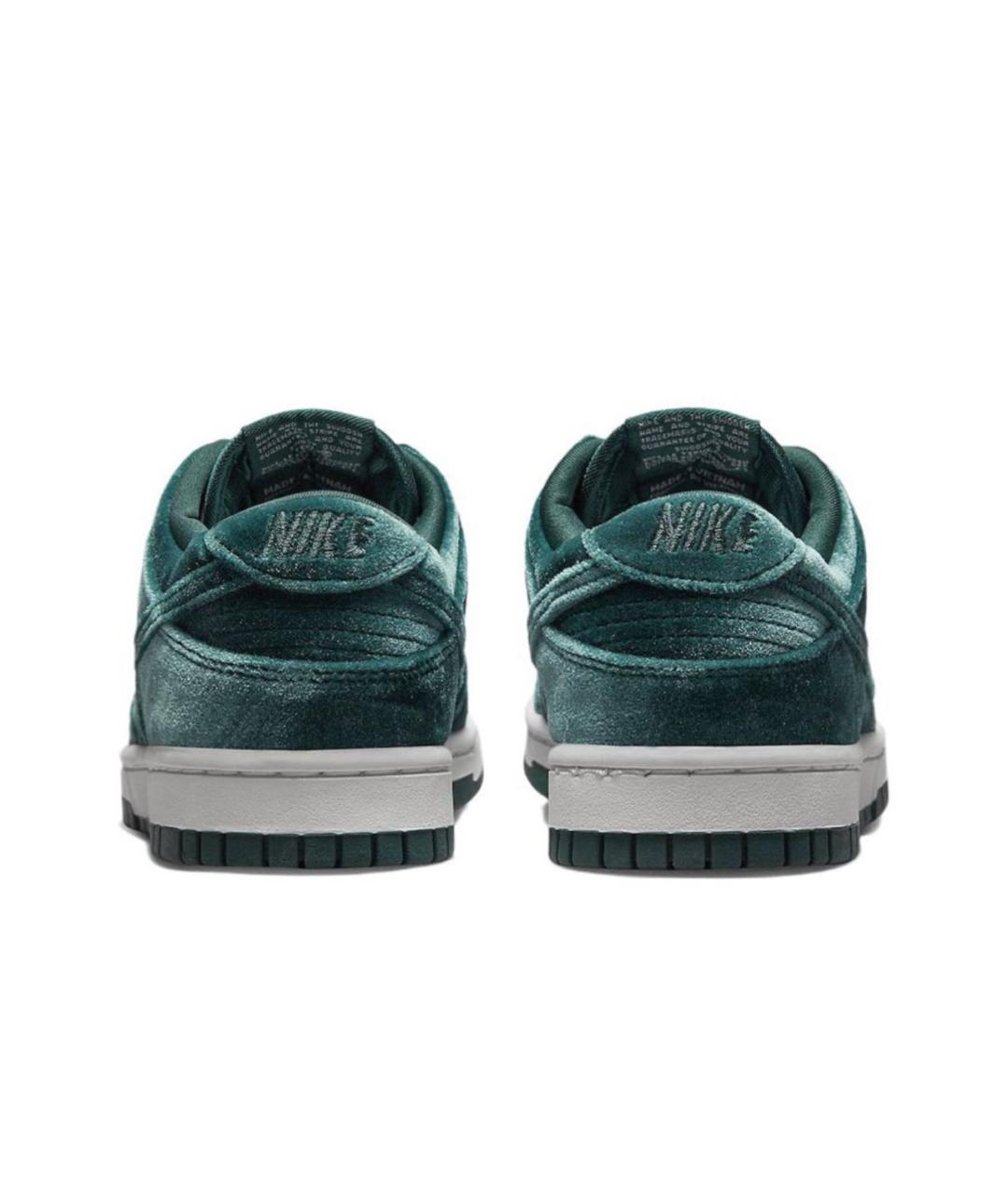 NIKE Зеленые бархатные кеды, фото 4