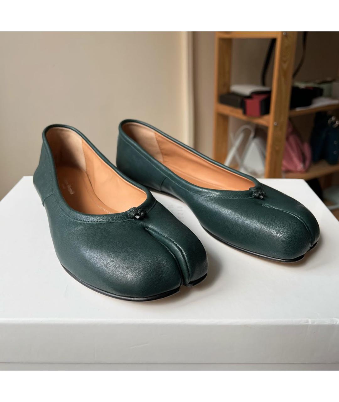 MAISON MARGIELA Кожаные балетки, фото 3