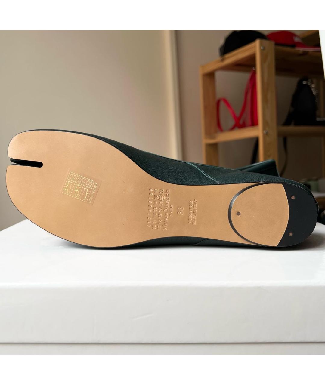 MAISON MARGIELA Кожаные балетки, фото 8