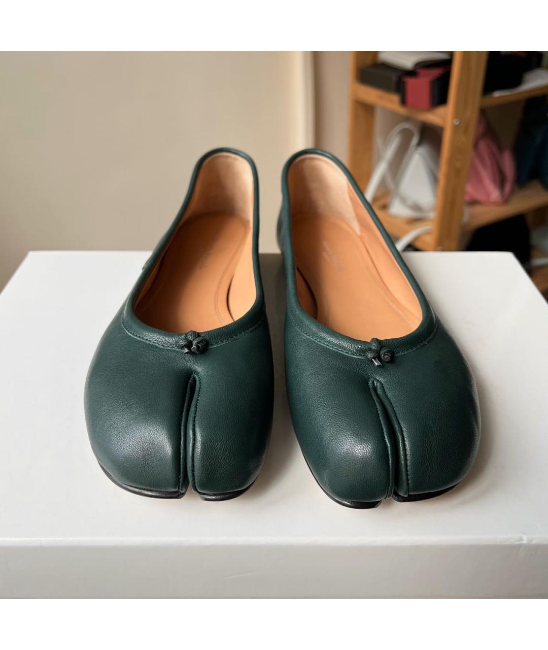 MAISON MARGIELA Кожаные балетки, фото 4