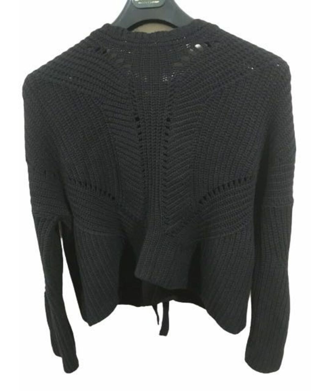 ISABEL MARANT Черный шерстяной джемпер / свитер, фото 2