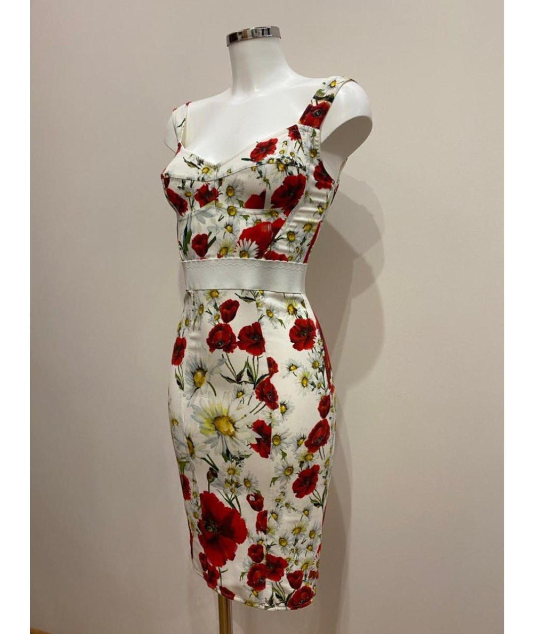 DOLCE&GABBANA Мульти вискозный сарафан, фото 8