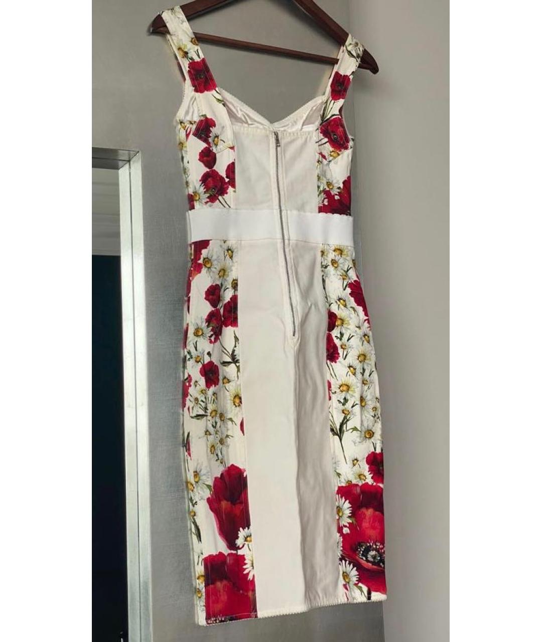 DOLCE&GABBANA Мульти вискозный сарафан, фото 5