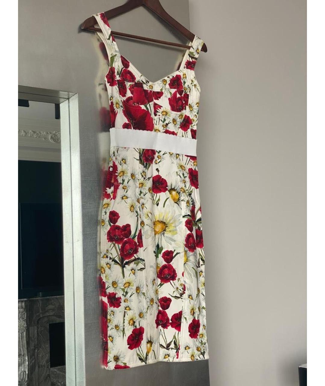 DOLCE&GABBANA Мульти вискозный сарафан, фото 2