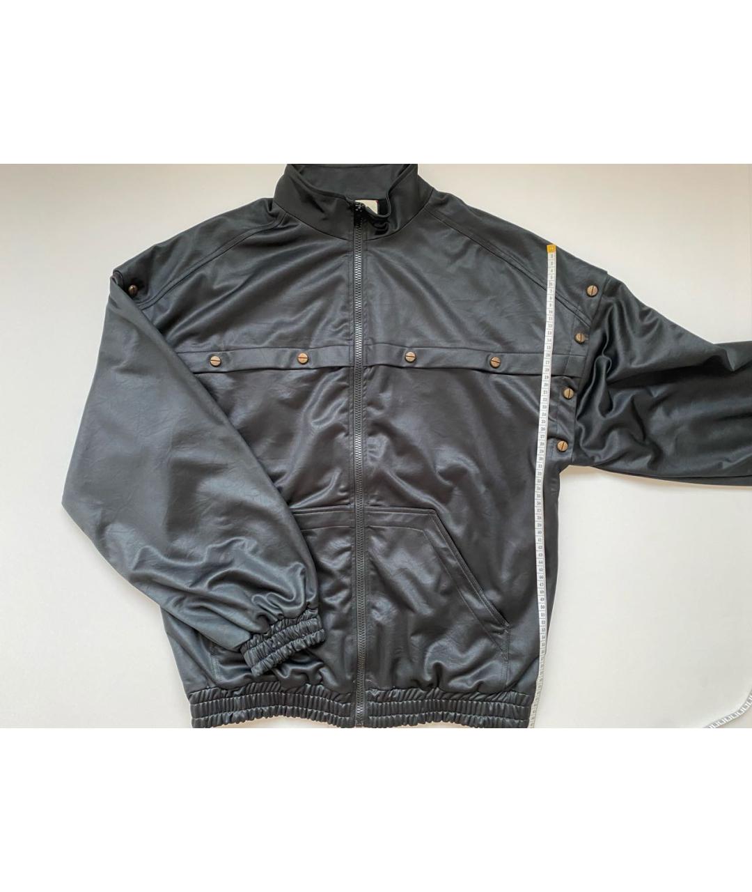 GUCCI Черная синтетическая куртка, фото 3