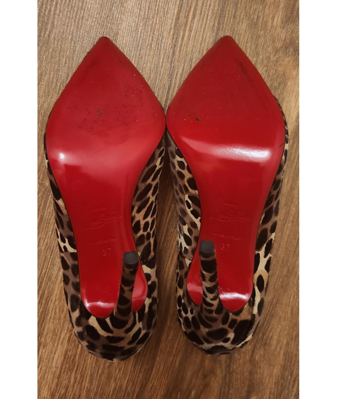 CHRISTIAN LOUBOUTIN Кожаные туфли, фото 5