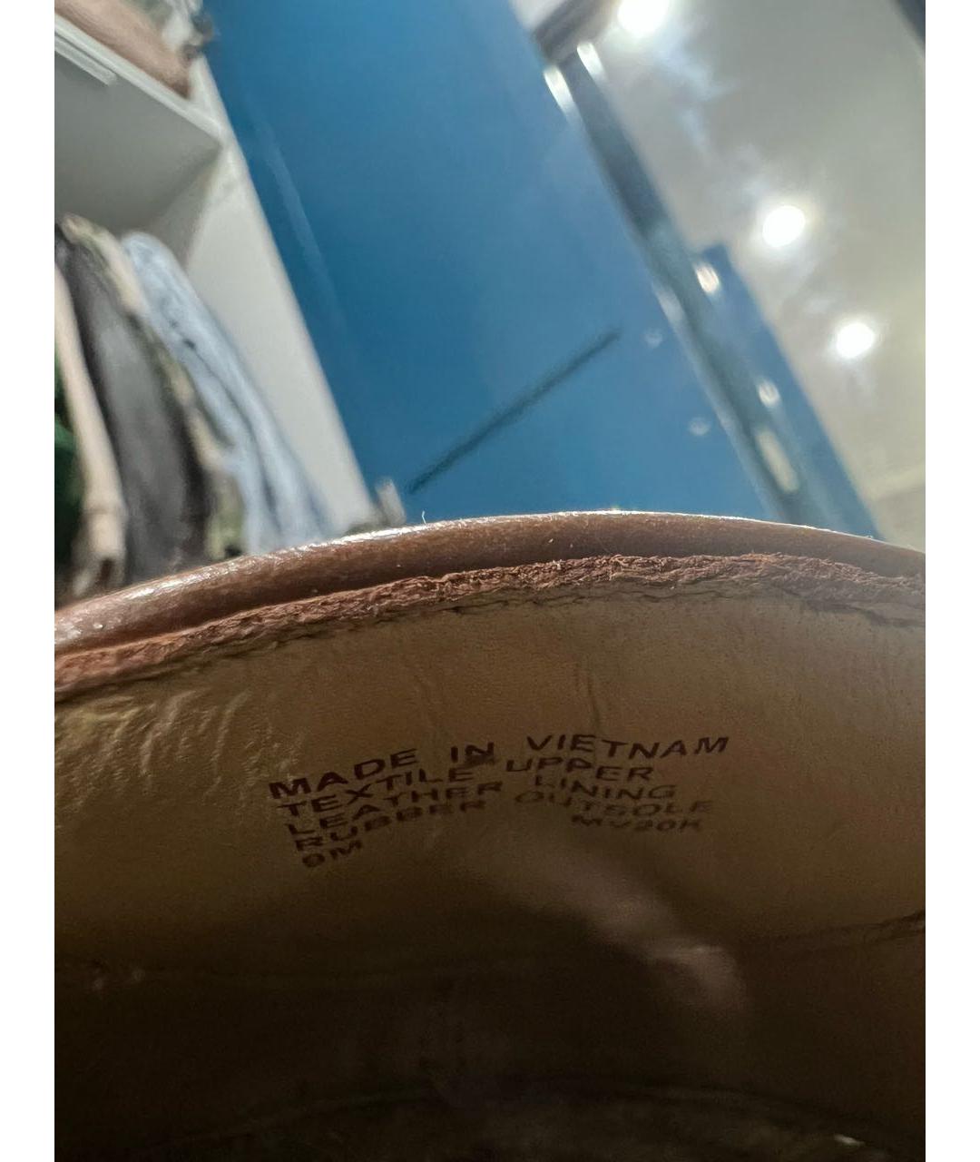 MICHAEL KORS Бежевые кожаные туфли, фото 5