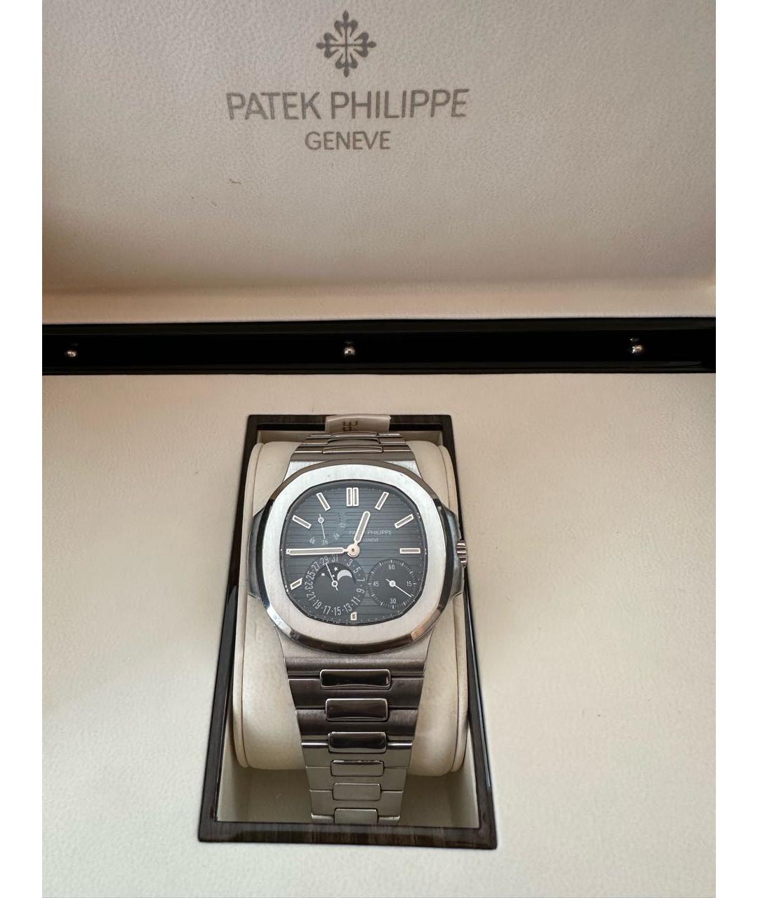 PATEK PHILIPPE Серебряные часы, фото 5
