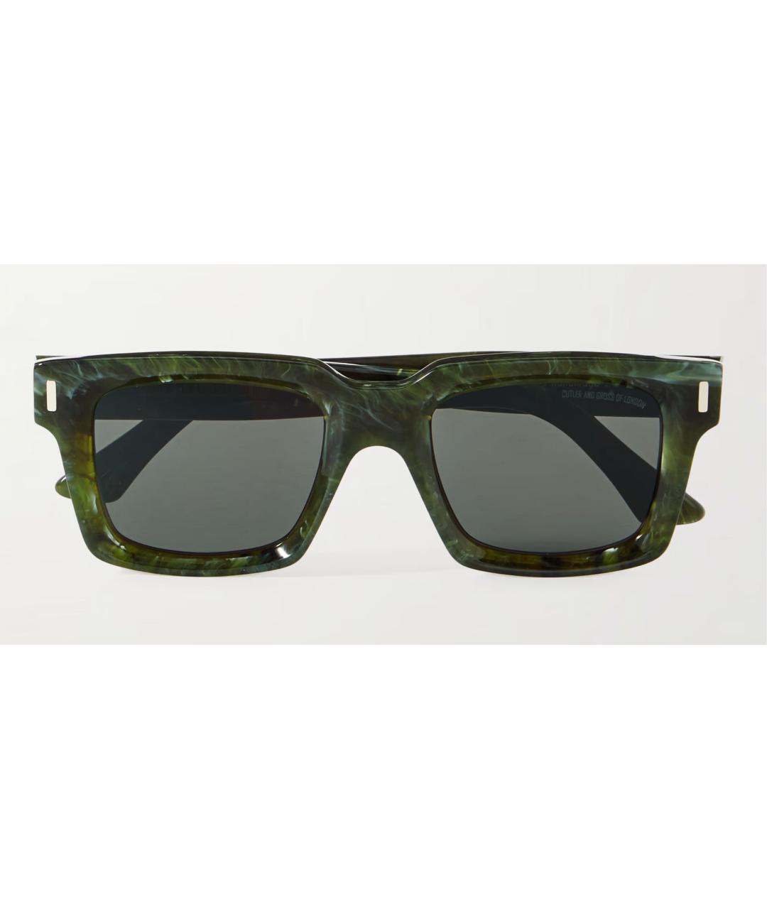 CUTLER & GROSS Зеленые солнцезащитные очки, фото 4