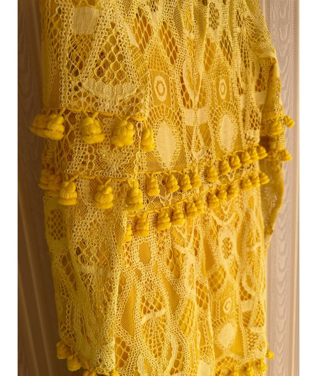 ALEXIS Желтое вечернее платье, фото 4