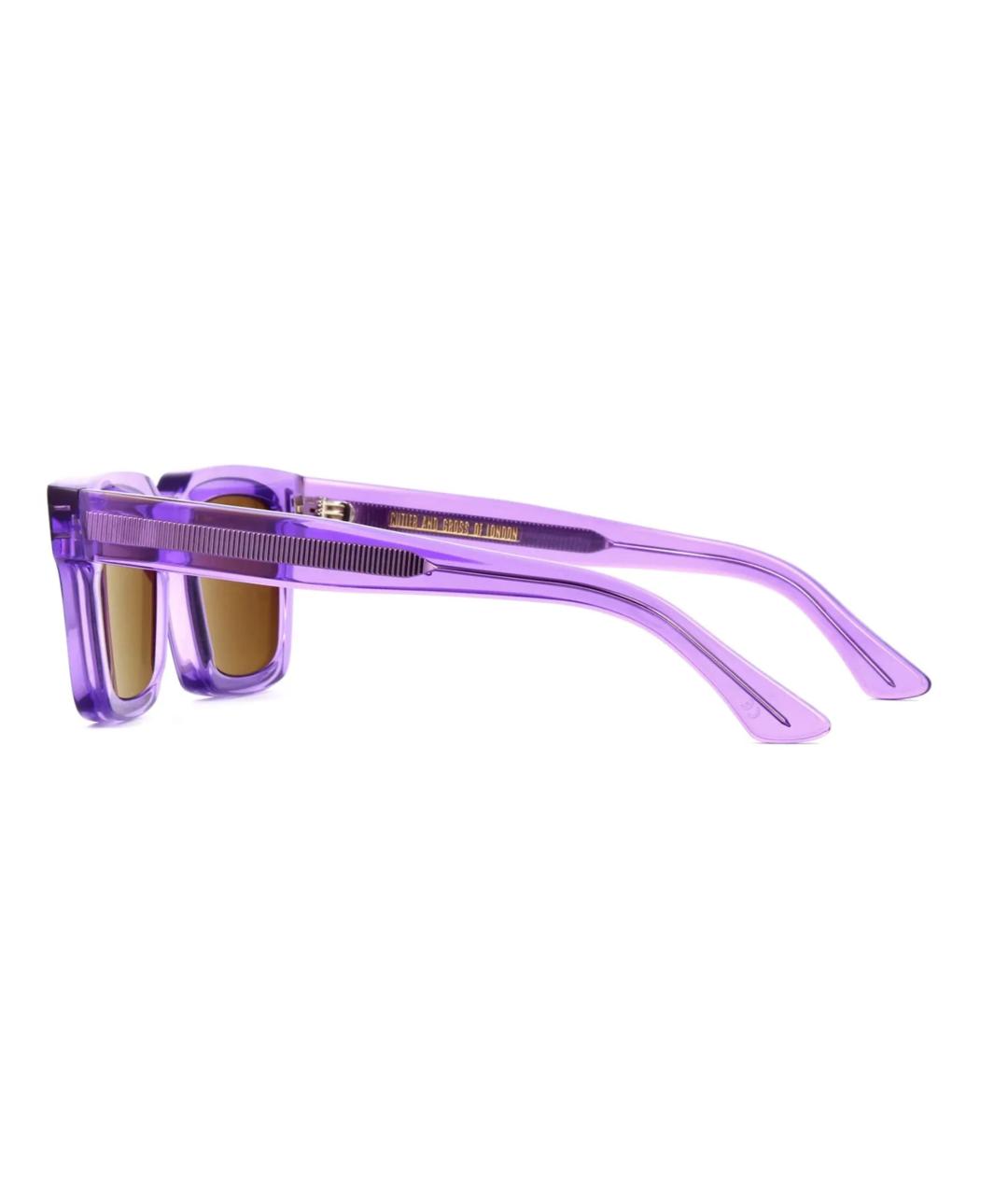 CUTLER & GROSS Фиолетовые солнцезащитные очки, фото 2