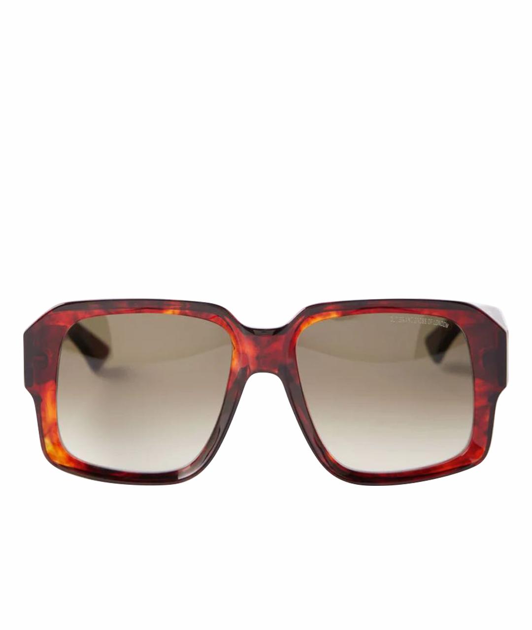 CUTLER & GROSS Коричневые солнцезащитные очки, фото 1