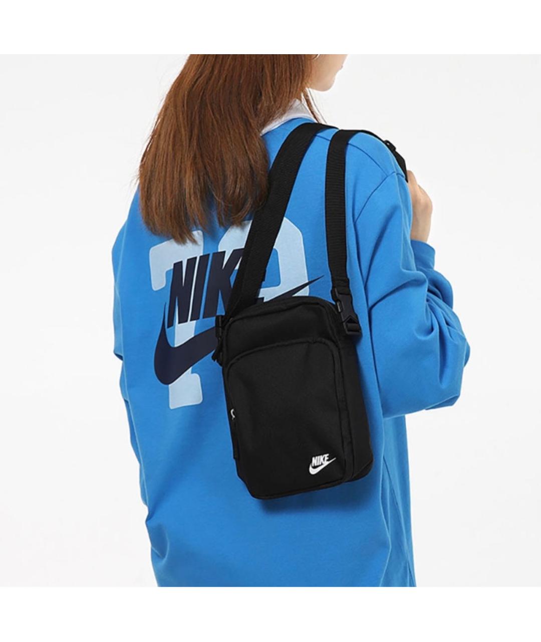 NIKE Черная сумка на плечо, фото 6