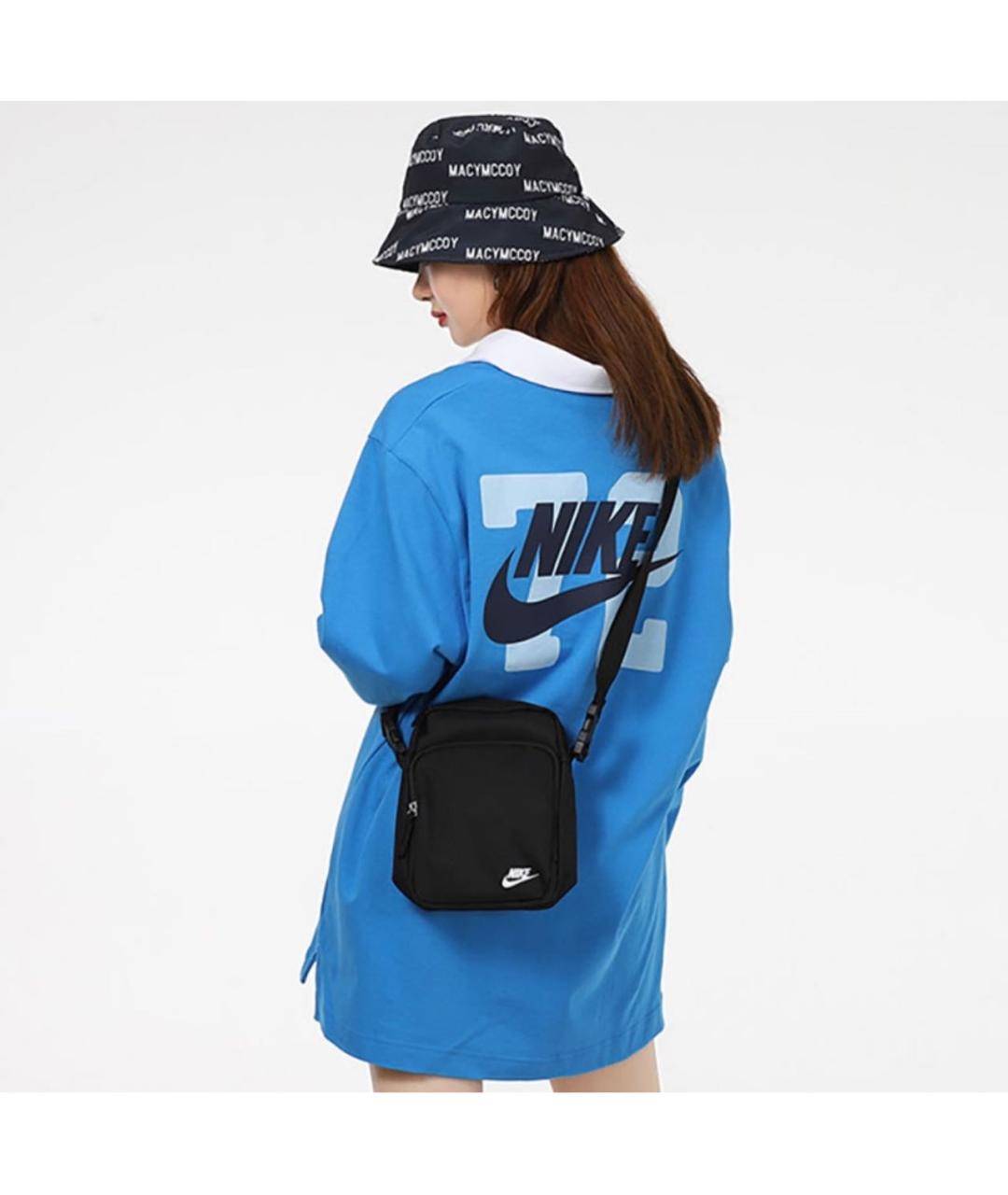 NIKE Черная сумка через плечо, фото 7