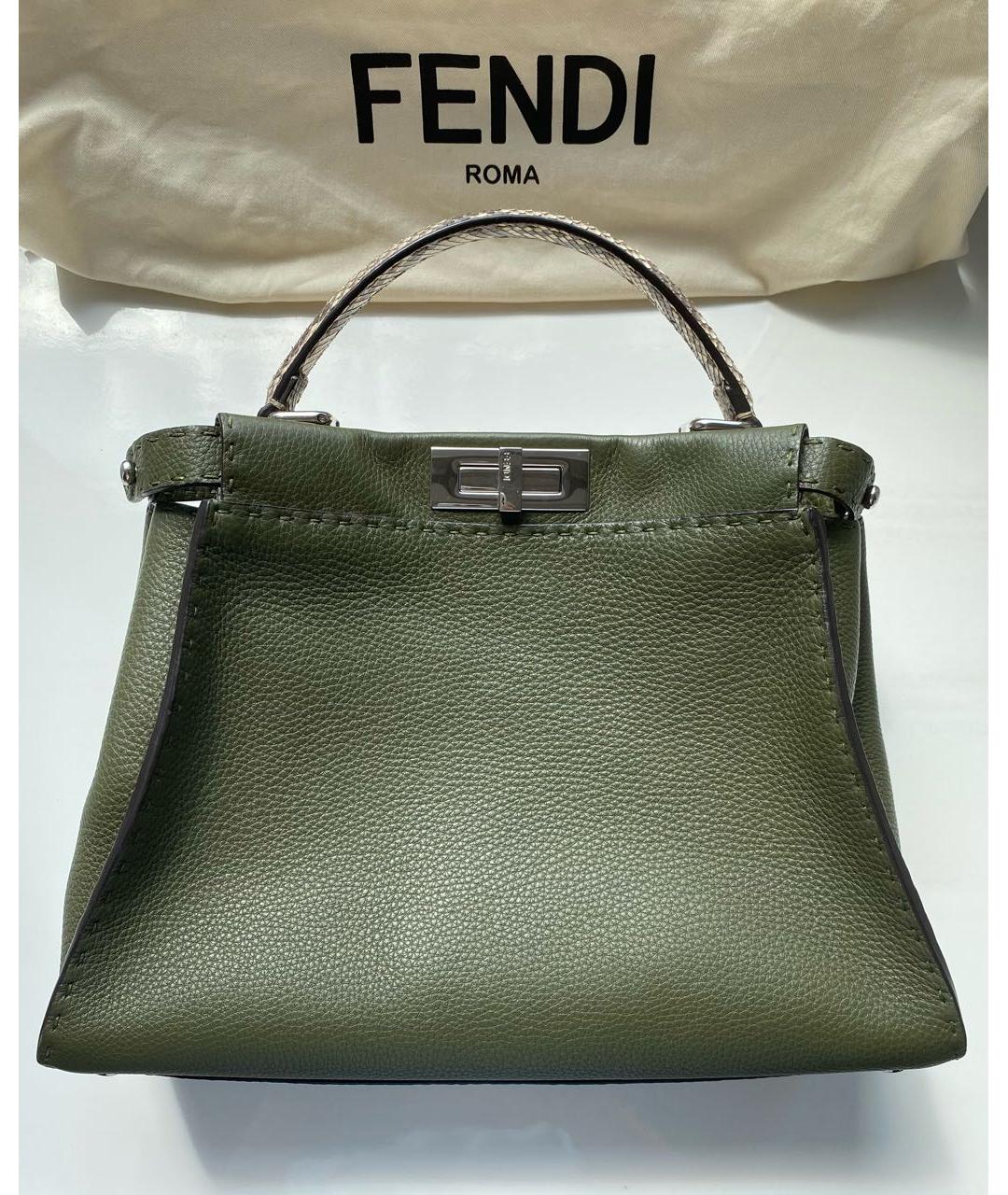 Fendi peekaboo cheap olive green