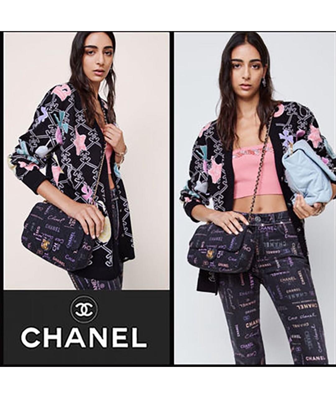CHANEL Черный кашемировый кардиган, фото 3