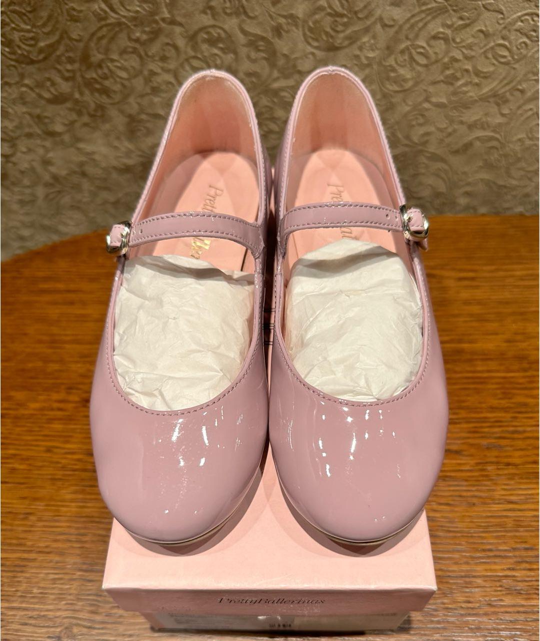 PRETTY BALLERINAS Розовые туфли из лакированной кожи, фото 2