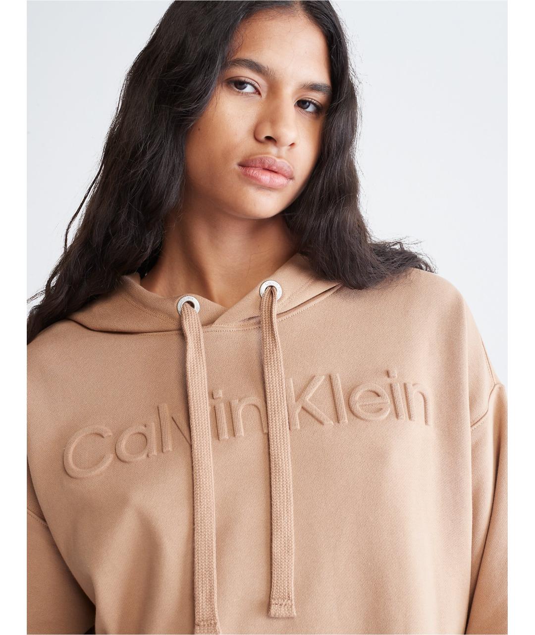 CALVIN KLEIN Бежевый хлопковый спортивные костюмы, фото 6