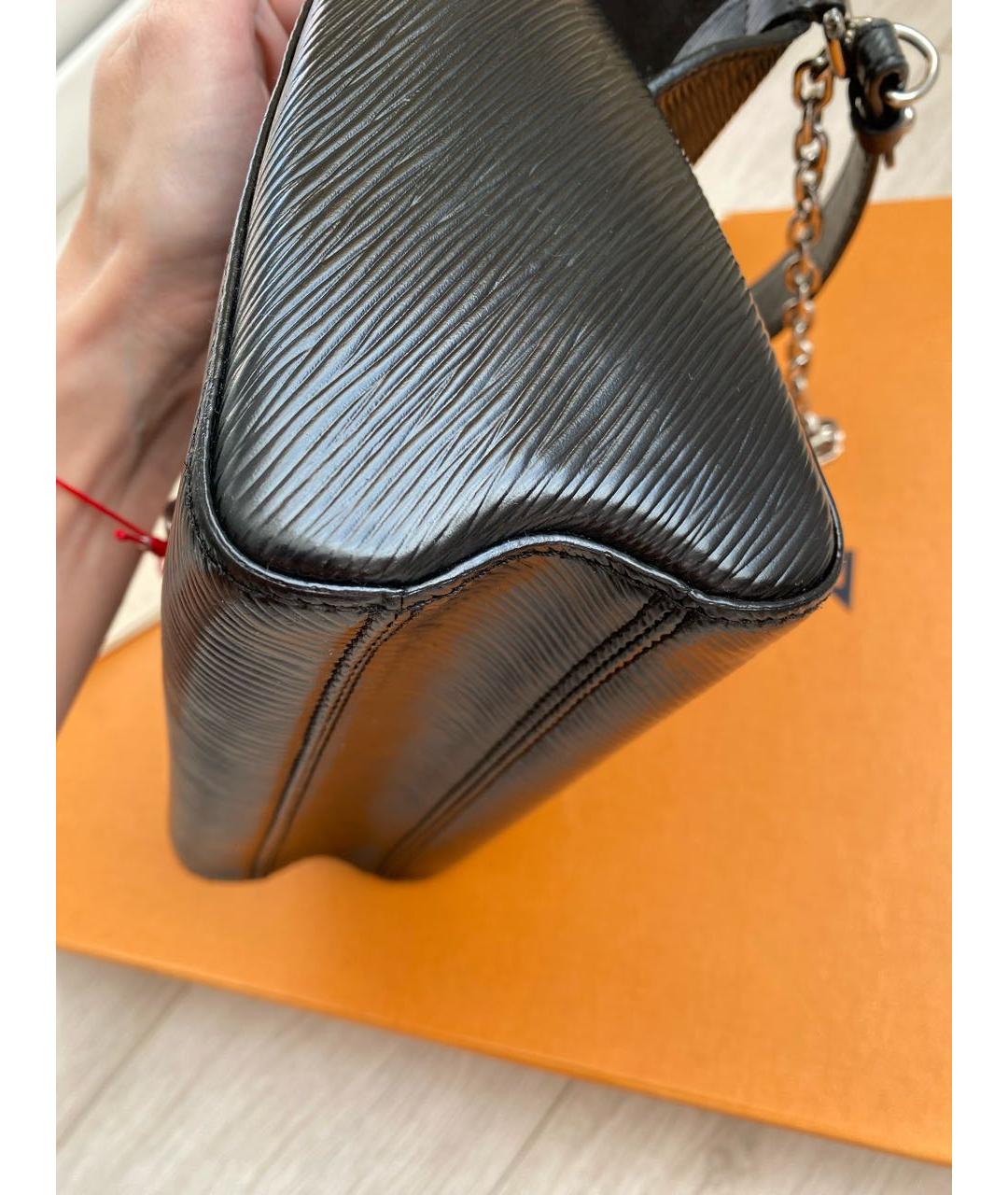 LOUIS VUITTON Черная сумка через плечо, фото 3