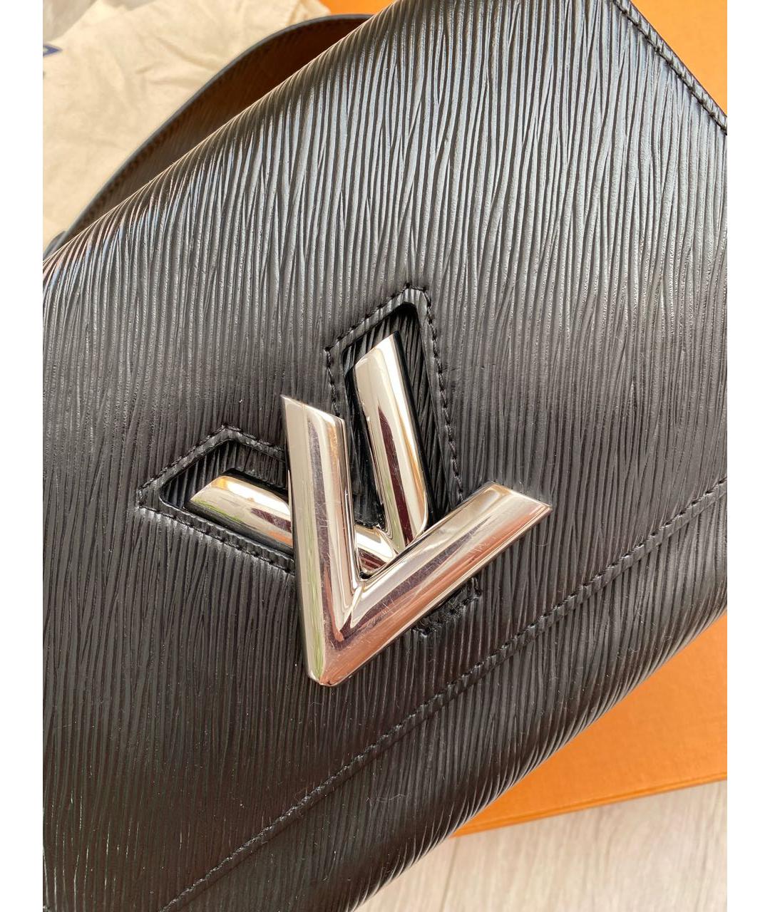 LOUIS VUITTON Черная сумка через плечо, фото 6
