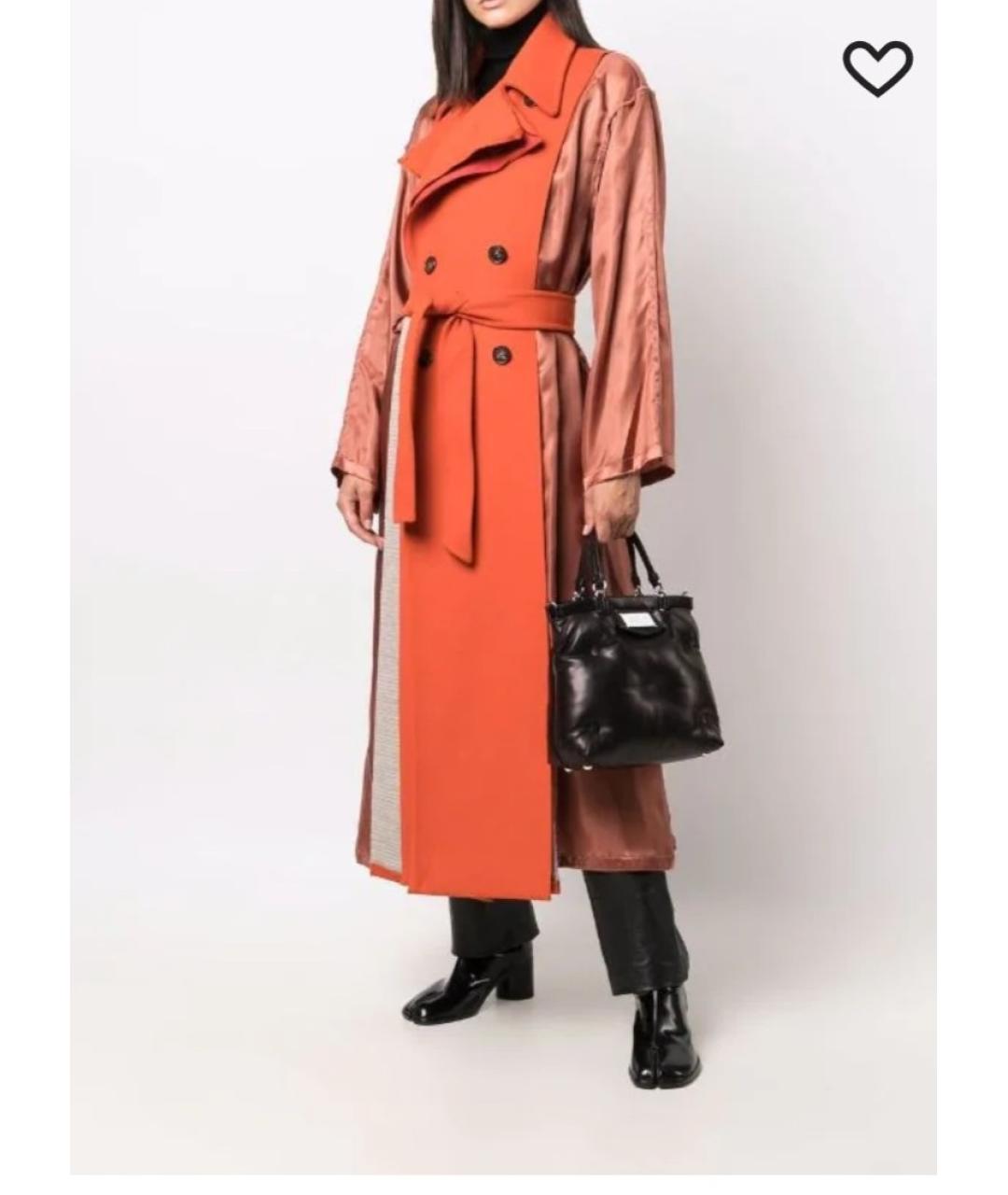 MAISON MARGIELA Черная кожаная сумка через плечо, фото 7