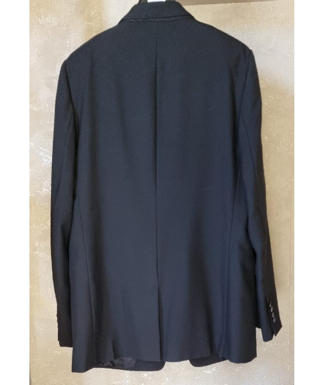 LANVIN Черный шерстяной пиджак, фото 2
