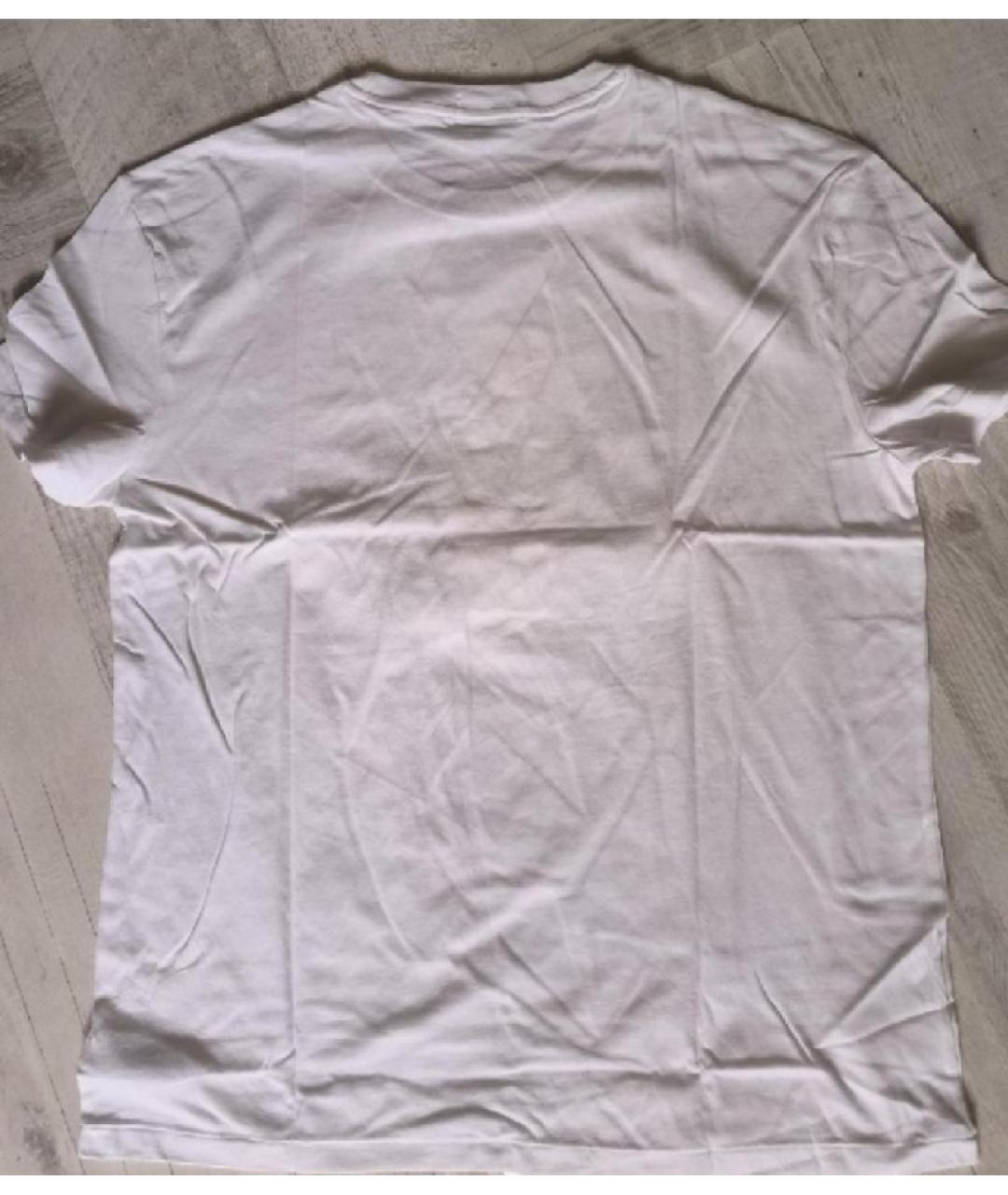 POLO RALPH LAUREN Белая хлопковая футболка, фото 2