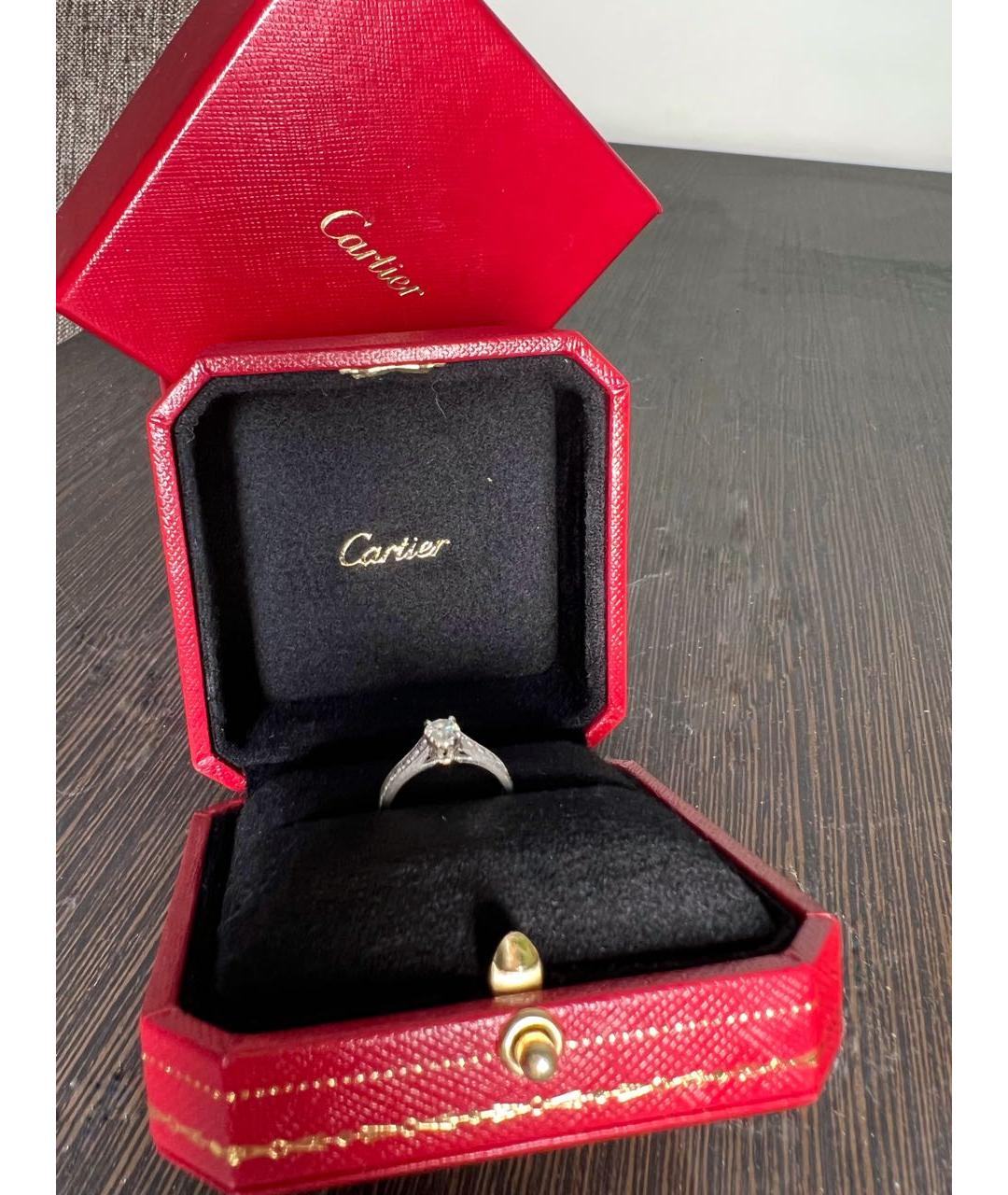CARTIER Платиновое кольцо, фото 3