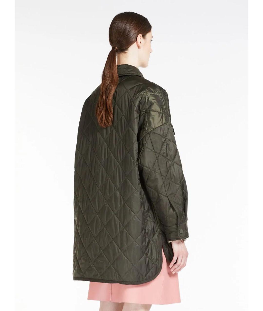 WEEKEND MAX MARA Хаки куртка, фото 2