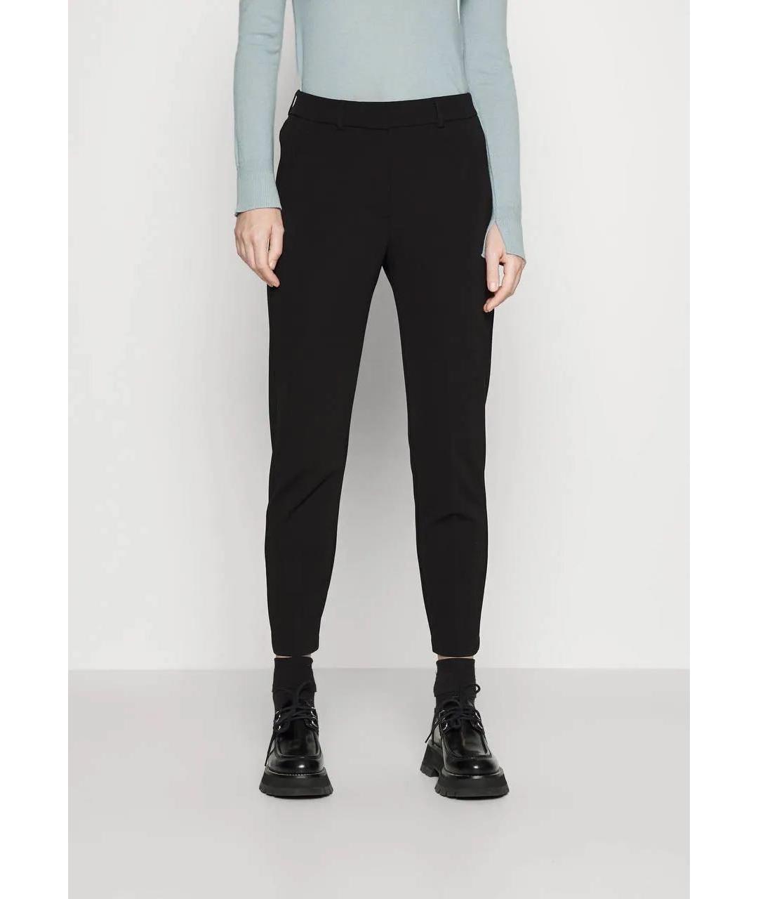 MAX MARA Черные брюки узкие, фото 6