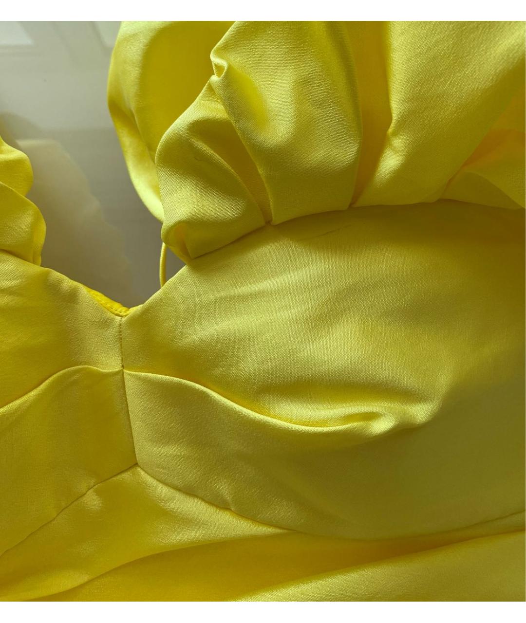 ROZIECORSETS Желтый полиэстеровый корсет, фото 5